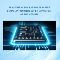 LVNOON PB1A2A Smart Active BMS para Li-ion NCM LFP LiFePo4 LTO 7S 10S 12S 12S 16S 48V 51,2 V 100A 150A 200A Home Energy BMS