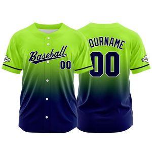 Camisetas de béisbol de equipo personalizadas de la mejor calidad para mujer, camisetas de béisbol unisex para hombre con logotipo personalizado y diseño de impresión - Product Image 3