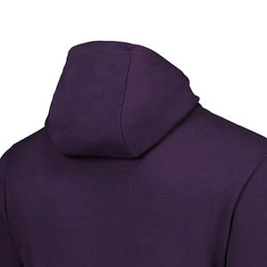 Sweat à capuche décontracté pour homme 100 % coton respirant avec motif imprimé brodé appliqué, en polaire, pour l'hiver, teint uni - Product Image 6