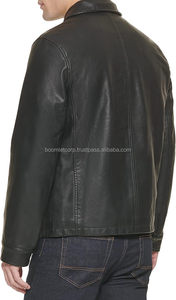 Vente en gros de vestes en cuir véritable respirant avec service OEM Veste en cuir pour hommes, vêtements de moto de course automobile de qualité supérieure - Product Image 4