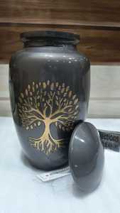 Urnes en métal durables à forte demande pour le stockage à long terme des cendres à la maison ou au mausolée disponibles en Inde - Product Image 4