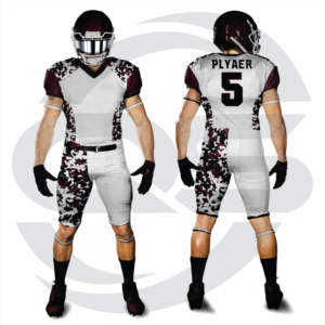 Uniforme de football américain personnalisé de haute qualité Style de rugby vintage avec ensembles de jeunes au design sublimé - Product Image 4