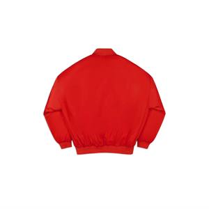 Blouson aviateur rouge surdimensionné unisexe tendance pour l'hiver | Streetwear décontracté pour elle et lui - Product Image 2