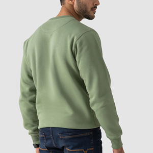 Sudadera de Hombre de Moda Urbana Antibacteriana para Otoño e Invierno, de Lona, Corte Regular, Secado Rápido, Transpirable, Informal, de Manga Larga - Product Image 3
