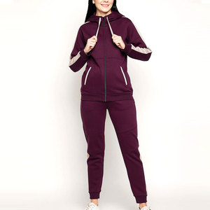 Windproof Factory Made <b>Women</b> Jogger Hoodie Set For Online Sale Best Quality Cotton Made <b>Women</b> Jogger Hoodie Set - Product Image 1