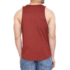 Wholesale Cheap Price Custom Your Own <b>Logo</b> Design Men Sleeveless Shirt Cotton Polyester Solid Color Gym Wear Man Tank Top - Product Image 2