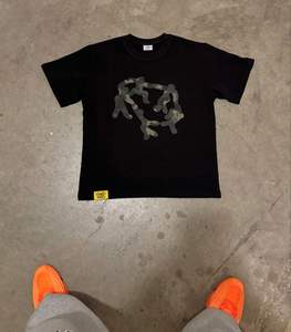 T-shirts à imprimé graphique surdimensionné Vintage 250 GSM poids lourd 100% coton Streetwear grande taille compressé Design tricoté - Product Image 3