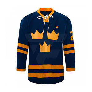 Maillot de hockey sur glace pour hommes le plus vendu Vêtements d'équipe personnalisés Respirant et durable en plusieurs couleurs - Product Image 5