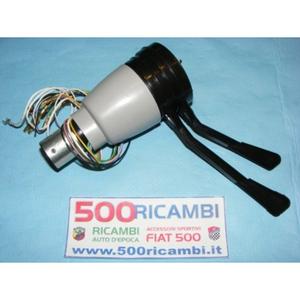 Fiat 500 F Giardiniera Devio <b>Auto</b> <b>Switches</b> Luci Volante Guida Coppetta Grigio - Product Image 1