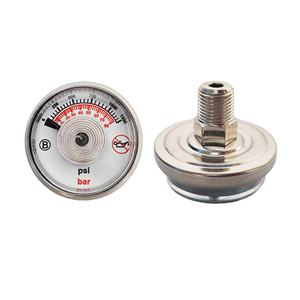 공장 직판 1/8NPT 다이얼 35MM 압력 게이지 1000PSI 1200PSI <span class=keywords><strong>1500PSI</strong></span> - Product Image 1