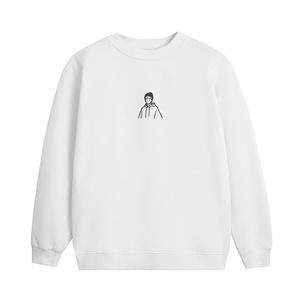 Sudadera Unisex HAODY 100% Algodón Felpa |   Sudadera de Primavera |   Tela Antiviento, Antipilling y Antiarrugas con Estampado Animal, Diseño Frontal ODM - Product Image 5