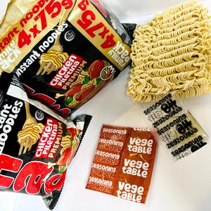 บะหมี่กึ่งสำเร็จรูปฮาส รสไก่พรีเมียม แป้งสาลี แพ็คครอบครัว 300 กรัม ได้รับการรับรองฮาลาล อายุการเก็บรักษา 12 เดือน รุ่น 731025 - Product Image 3