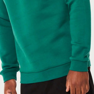 Sudadera con letras personalizadas en relieve sin capucha de manga larga para hombre, sudadera unisex transpirable ODM - Product Image 6