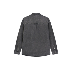Chaqueta de Mezclilla Vintage para Hombre, Lavada y de Gran Gramaje - Product Image 2
