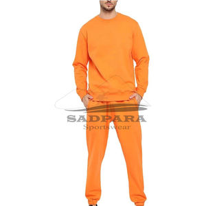 Survêtement durable pour hommes Ensemble de jogging en coton léger Sweat à manches longues Confortable Survêtement à la mode - Product Image 4