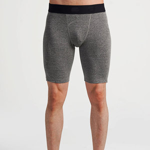 Customized <b>Compression</b> Fitness <b>Shorts</b> for <b>Men</b>-Gym Sports Solid Anti-Wrinkle Quick Dry Mid Waist Drawstring Closure High Quality - Product Image 1