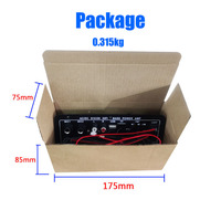 Carte amplificateur Audio D10 30-120W Support double Microphone BT Amplificatore Subwoof pour haut-parleur 4Ohm 12V 24V 110V 220V