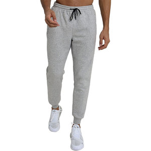 Pantalon décontracté pour homme au design optimal, taille élastique, coton et polyester de haute qualité, couleur unie, toile légère, séchage rapide - Product Image 1