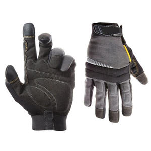 Gants de mécanicien en coton fiables, enduits, anti-vibrations, gants de sécurité pour la construction, la réparation automobile, les travaux mécaniques - Product Image 1