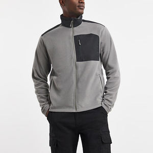 2024 producto de Venta caliente 100% Material de alta calidad hecho hombres Day Breaker chaqueta precio razonable hombres microfleece chaquetas - Product Image 1