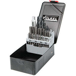 Assortiment de forets dans une boîte en métal pré-perforée de M3 à M12-9408ge - Product Image 1