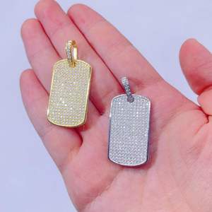 Pendentif Hip Hop Diamant Rond pour Homme - Product Image 3