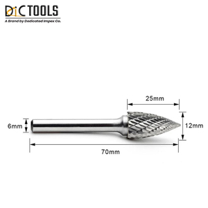 Outils de coupe durables et précis de fraises rotatives en carbure de tungstène de haute qualité - Product Image 5