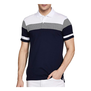 Nouveaux polos pour hommes, design uni, 100% coton, séchage rapide et respirant, manches courtes - Product Image 1