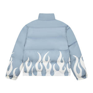 Vestes matelassées à col montant et à capuche, imperméables et coupe-vent, en polyester, personnalisées, vestes pour hommes de la rue principale, prix de gros au Pakistan - Product Image 5