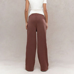 Pantalons de survêtement pour femmes surdimensionnés Commandes en gros Bienvenue Pantalons de survêtement amples taille haute pour femmes B2B OEM Fournisseur Pantalons de survêtement classiques - Product Image 3