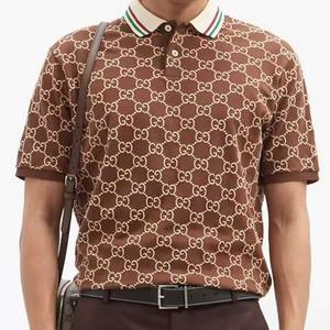 Venta al por mayor de algodón de tela cómoda mejor precio hombres polos tamaño personalizado último diseño impresión polos uso para hombres - Product Image 6