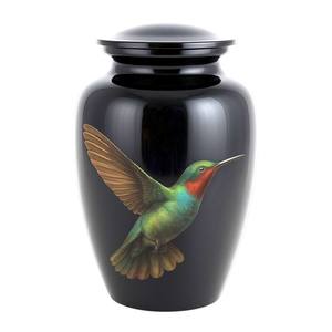 Urne de crémation en métal artisanale moderne pour adultes dernière conception souvenir pour fournitures funéraires style adulte - Product Image 1