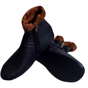 La mejor calidad, fino, ligero, impermeable, antibacteriano, transpirable, personalizado, fácil de poner, calcetines de cuero para hombres y mujeres, hecho genuino - Product Image 1