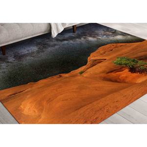 Alfombra con Diseño de Paisaje Espacial: Alfombra Antideslizante, Diseño Impreso, Alfombra de Chenilla - Product Image 3