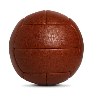 Vintage leather Balls Factory Wholesale good Price Pakistani Customized Ball Football Training promotional Colorful Soccer Balls