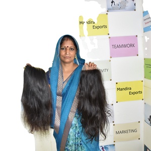 วิกต่อผมมนุษย์ผมหยิกหยักศกธรรมชาติผมมนุษย์แบบ100% - Product Image 3