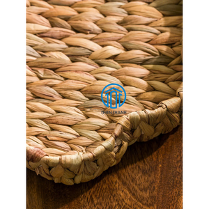 คอลเลกชันของตกแต่งบ้านถาดผักตบชวาธรรมชาติสานด้วยมือถาดอาหารผลิตจากเวียดนาม - Product Image 3