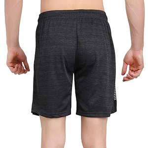 High Quality Customizable Double <b>Layer</b> Fitness Shorts for Men Eco-Friendly Plain Dyed Puff Print Trending High Street Casual - Product Image 6