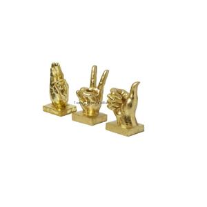 Estatua de mesa de Metal de la mejor calidad, Color plateado, diseño único, hecho a mano, suministros de uso decorativo de escritorio para oficina y hogar - Product Image 3