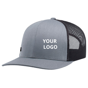 Casquette de camionneur en toile avec logo personnalisable, respirante, imperméable, dos en maille, réglable, performance en plein air, sport d'affaires - Product Image 2