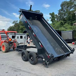 Nouvelle remorque à benne basculante 6X12 5 tonnes Remorques agricoles avec côtés de 20 pouces - Product Image 1
