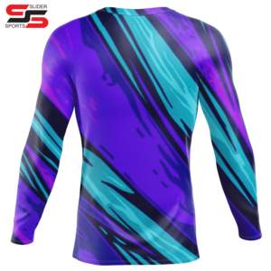 เสื้อรัดกล้ามแขนยาวป้องกันรังสียูวีสำหรับ MMA BJJ คิกบ็อกซิ่ง ระบายอากาศ แห้งเร็ว พร้อมโลโก้สั่งทำ - Product Image 4