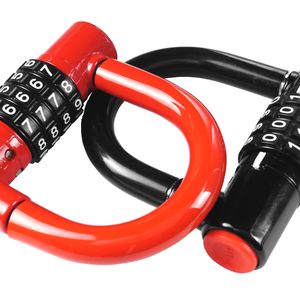 Facile à utiliser et à utiliser, ce cadenas multifonction breveté est doté d'une serrure à code à 4 chiffres et peut être associé à une chaîne. - Product Image 3