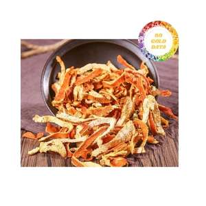 Flocons de peau de mandarine séchée de qualité supérieure et tranches de peau d'orange pour les commandes en gros, adaptées aux recettes, à la cuisine, à la pâtisserie et aux boissons - Product Image 1