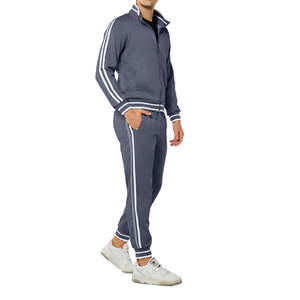 Ensemble de survêtement décontracté unisexe d'hiver personnalisé, 100% coton, respirant, jogging, survêtement avec faible MOQ, vêtements de sport de haute qualité - Product Image 4