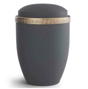 Vente en gros d'urnes funéraires galvanisées de qualité supérieure urnes funéraires en fer pour cendres urnes funéraires imprimées avec autocollant de couleur foncée - Product Image 4