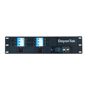 DoyonTek PDU Inteligente de 2 Vías SA2-30 P34 C19 C13, Salida Trifásica de 32A con Enchufe Industrial MENNEKES para Minería M63 M66 M73 M76 - Product Image 1