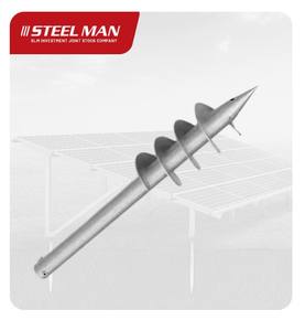 Vis de terre en acier galvanisé pour clôtures et terrasses-Vis de montage pour la ferme-100% Made in Viet Nam - Product Image 2