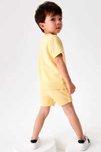 Conjunto de ropa informal de verano para niños 2023, camisetas gemelas de 9 telas para niños, pantalones cortos, camiseta bonita para niños, conjuntos de pantalones cortos, proveedor Paki a precio de fábrica - Product Image 4