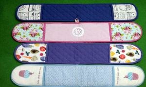 Double Oven Mitts Heat Resistance Microwave Tool 100% Cotton Silicon Backed Cheap Manufacturers Wholesale Cotton <b>Filling</b> Prints - Product Image 4